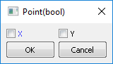 Boolean point editor form